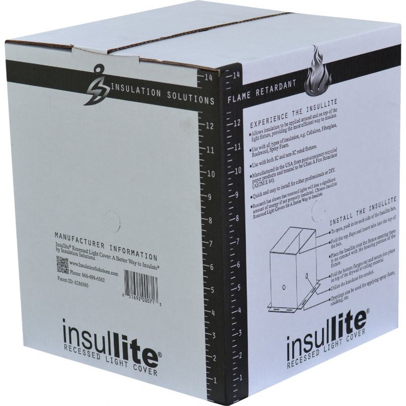 Insullite Recessed Solid Light Cover