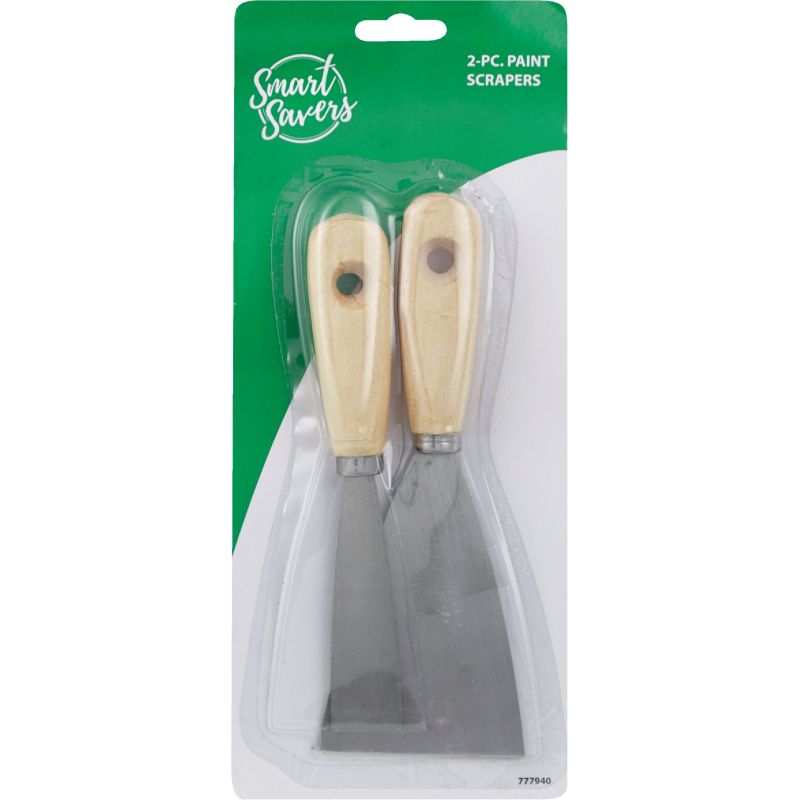 Smart Savers 2-Pack Paint Scraper Putty Knife Set (Pack of 12)