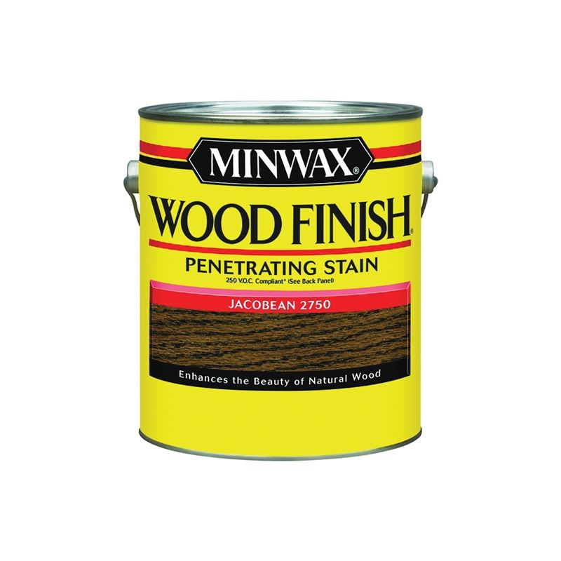 Minwax Wood Finish 710820000 Wood Stain, Jacobean, Liquid, 1 gal, Can Jacobean (Pack of 2)