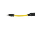 Prime AD110801L U-Ground to Twist Adapter, 15 A, 125 V, 1 -Outlet, Yellow Yellow
