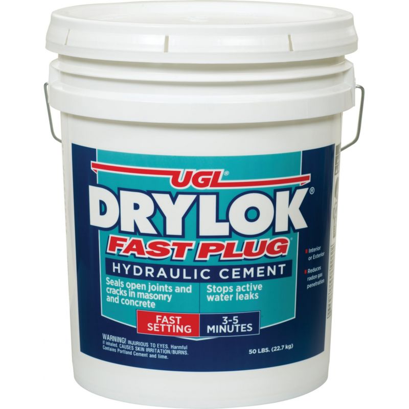 Drylok Fast Plug Hydraulic Cement 50 Lb.