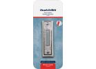 Heath Zenith Lighted Doorbell Push-Button Silver