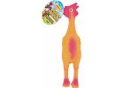 Westminster Pet Ruffin&#039; It Latex Chicken Dog Toy 9 In., Red &amp; Yellow