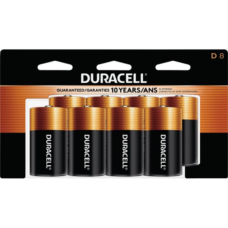 Duracell CopperTop D Alkaline Battery 15,000 MAh
