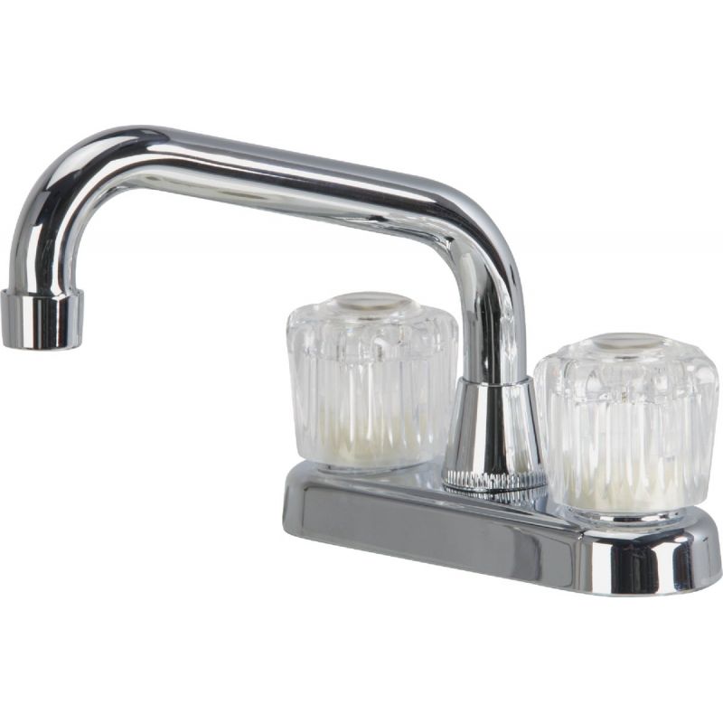 Home Impressions Double-Acrylic Handles Laundry Faucet
