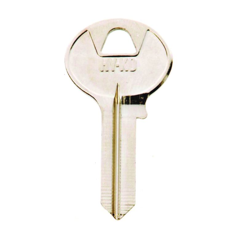 Hy-Ko 11010CO106 Key Blank, Brass, Nickel, For: Corbin Russwin Cabinet, House Locks and Padlocks