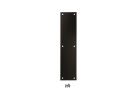 National Hardware N270-502 Push Plate, Aluminum, Oil-Rubbed Bronze, 15 in L, 3-1/2 in W