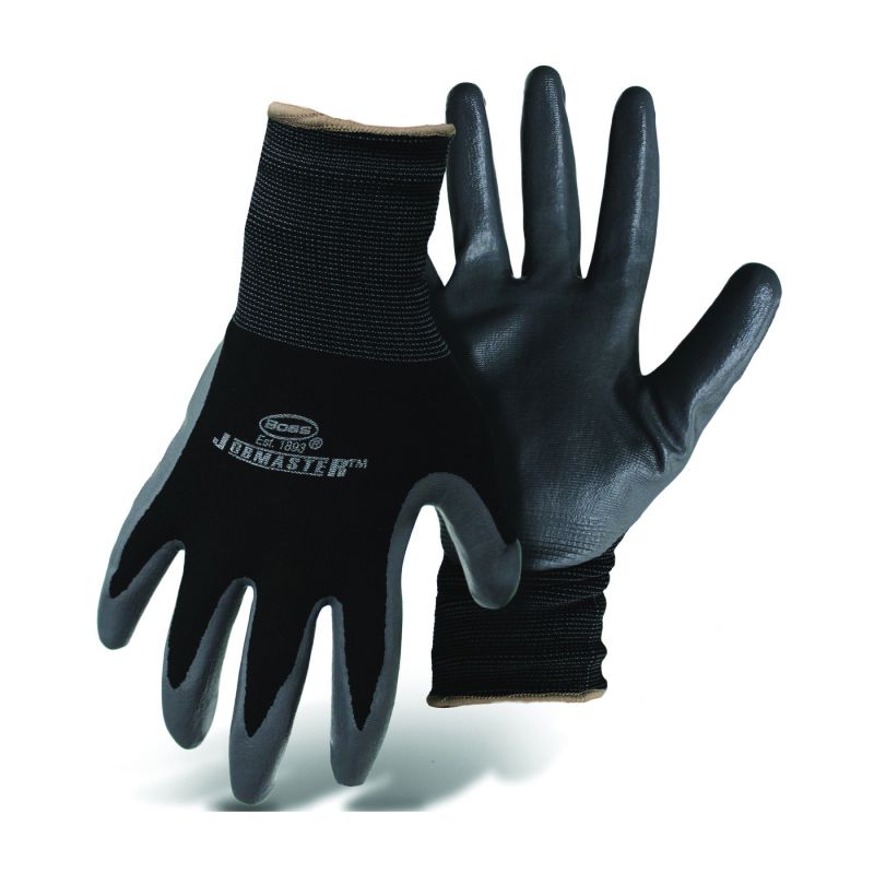 Boss 8442L Gloves, Men&#039;s, L, Nylon Glove, Black L, Black