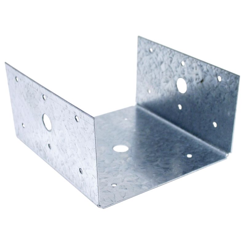 Simpson Strong-Tie BC BC60 Post Base, 6 x 6 in Post, 18 ga Gauge, Steel, Galvanized/Zinc (Pack of 10)