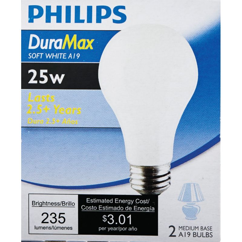 Philips Duramax Medium A19 Incandescent Light Bulb
