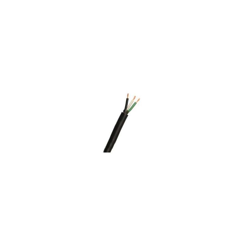 CCI 55040103 Electrical Cable, 14 AWG Wire, 4 -Conductor, Copper Conductor, TPE Insulation, TPE Sheath, 300 V