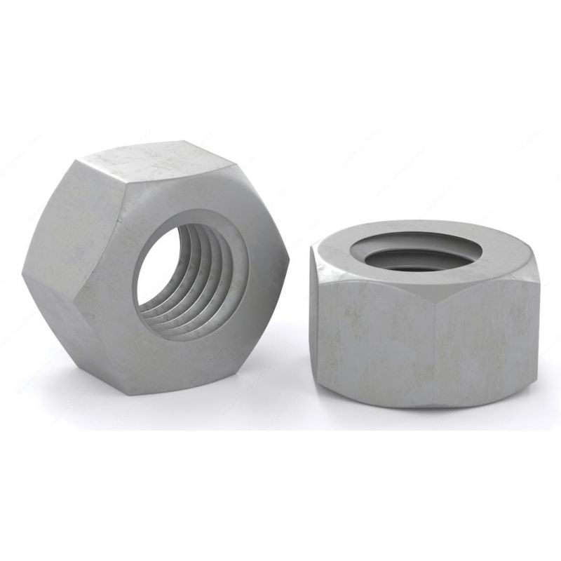 Reliable FHNCHDG12LBS5 Hex Nut, 1/2-13 Thread, Steel, A Grade