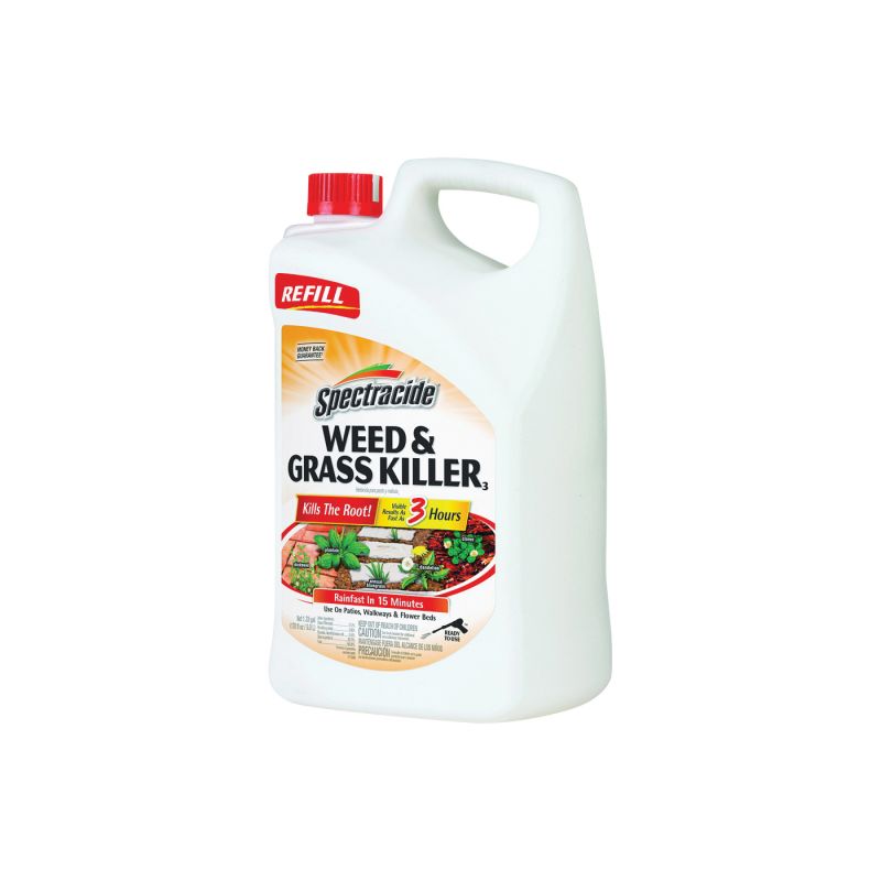 Spectracide HG-96371 Weed and Grass Killer, Liquid, Amber, 1.33 gal Can Amber