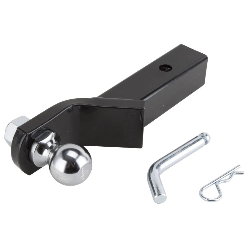 Vulcan HBB03 Hitch Kit, Steel, Silver/Black, Chrome/Powder Coated/Zinc Plated, For: Trailer Towing, 3 -Piece Silver/Black