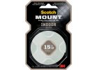 Scotch-Mount White Indoor Double-Sided Mounting Tape White
