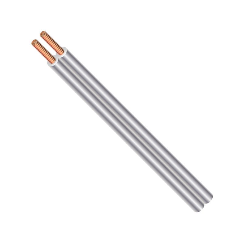 CCI 600006621 Lamp Cord, 2 -Conductor, Copper Conductor, PVC Insulation, 10 A, 300 V