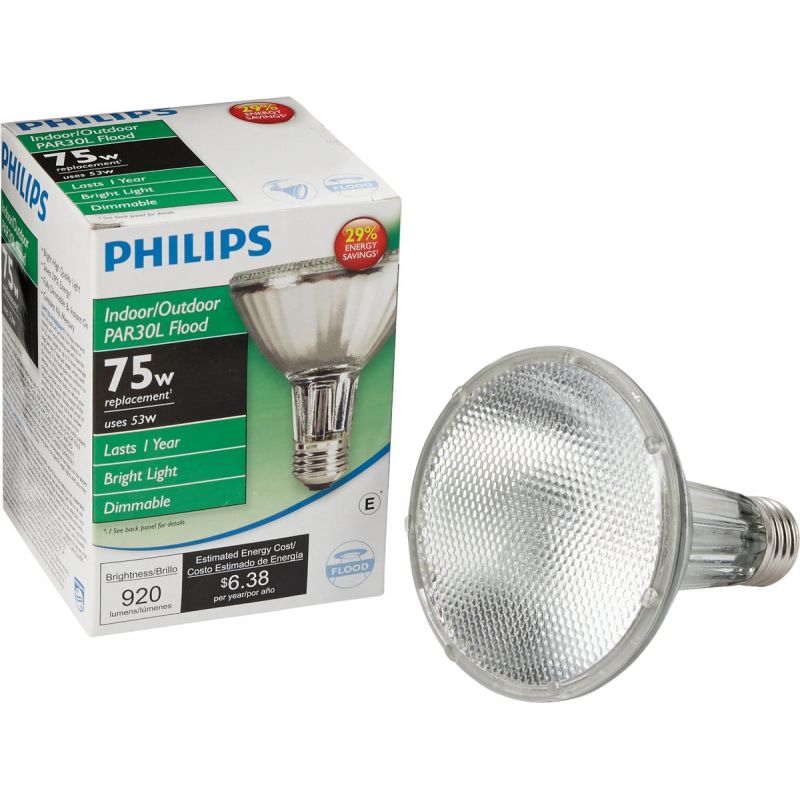 Philips EcoVantage PAR30 Halogen Floodlight Light Bulb