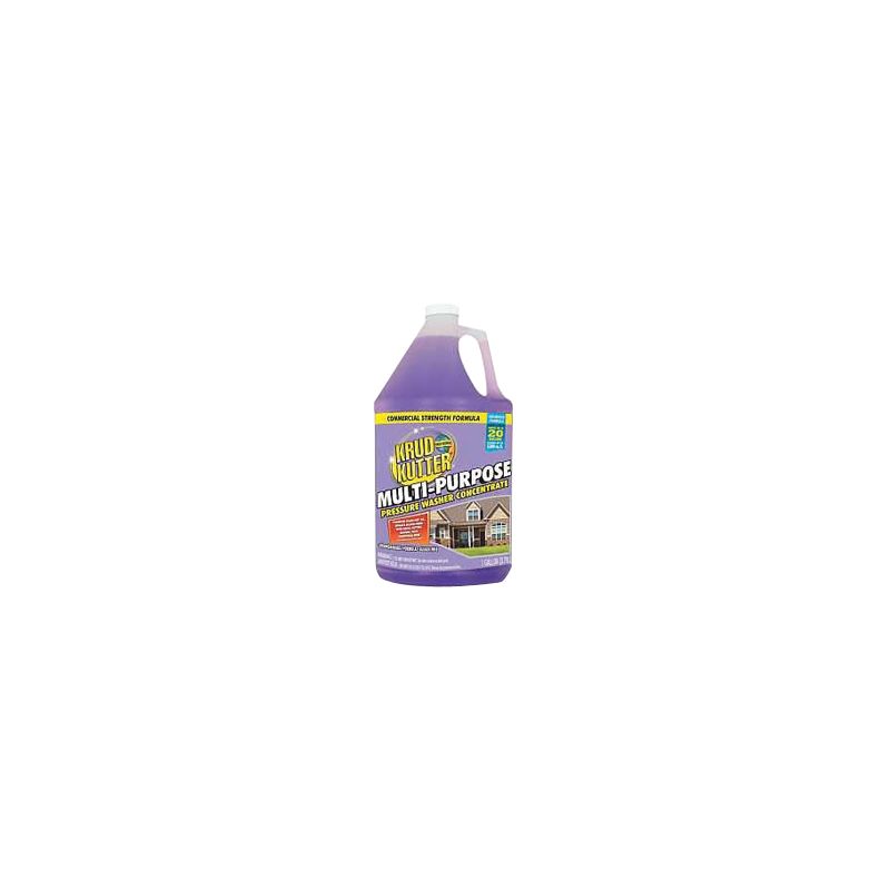 Krud Kutter Advanced Formula 385462 Multi-Purpose Pressure Washer Concentrate, Liquid, 1 gal Bottle Purple