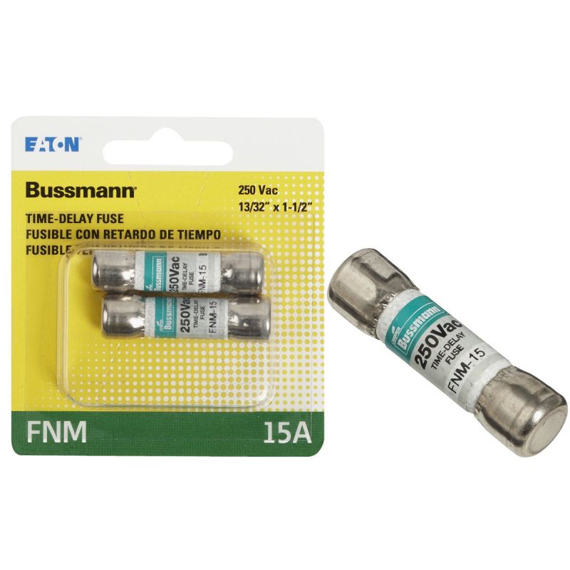 Bussmann Fusetron FNM Cartridge Fuse 15