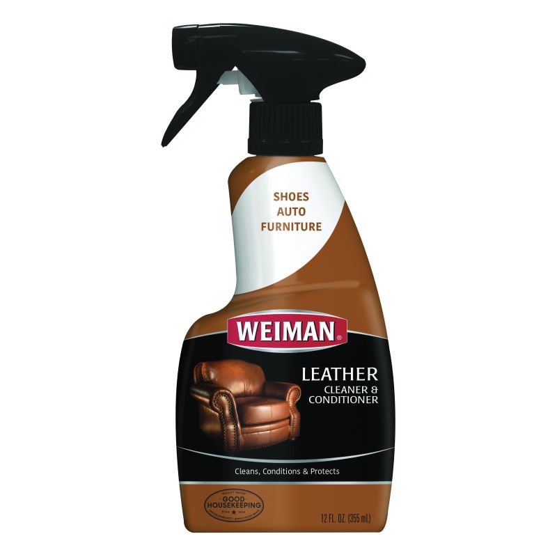 Weiman 75 Cleaner and Conditioner, 12 oz Spray Bottle, Paste, Lemon, White White