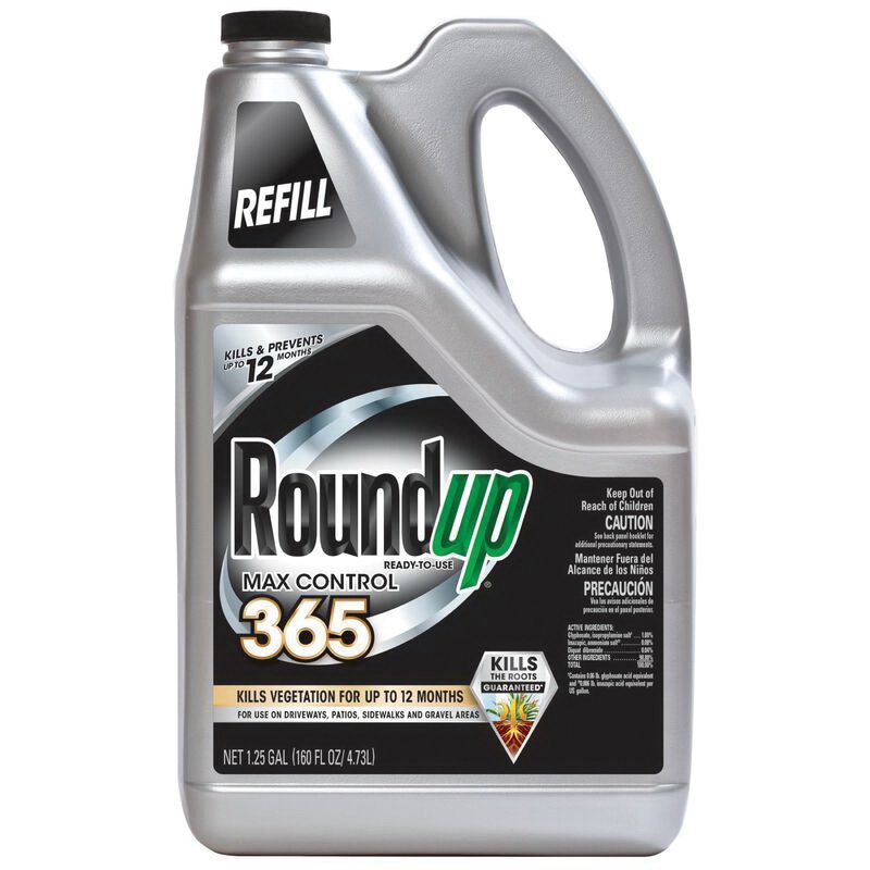 Roundup 5377204 Weed and Grass Killer, Liquid, 1.25 gal Bottle