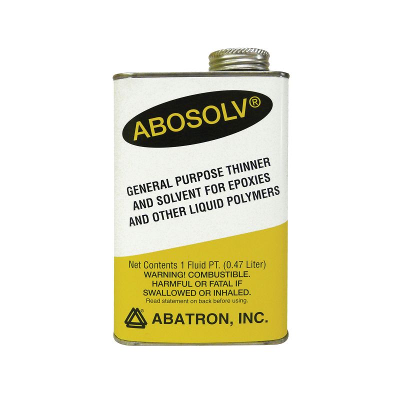Abatron ASPR Wood Repair Solvent, Liquid, Irritating Aromatic, Clear, 1 pt Clear
