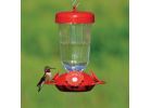 More Birds Deluxe Hummingbird Feeder 30 Oz., Red