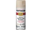 Rust-Oleum Stops Rust Protective Enamel Spray Paint Shell White, 12 Oz.