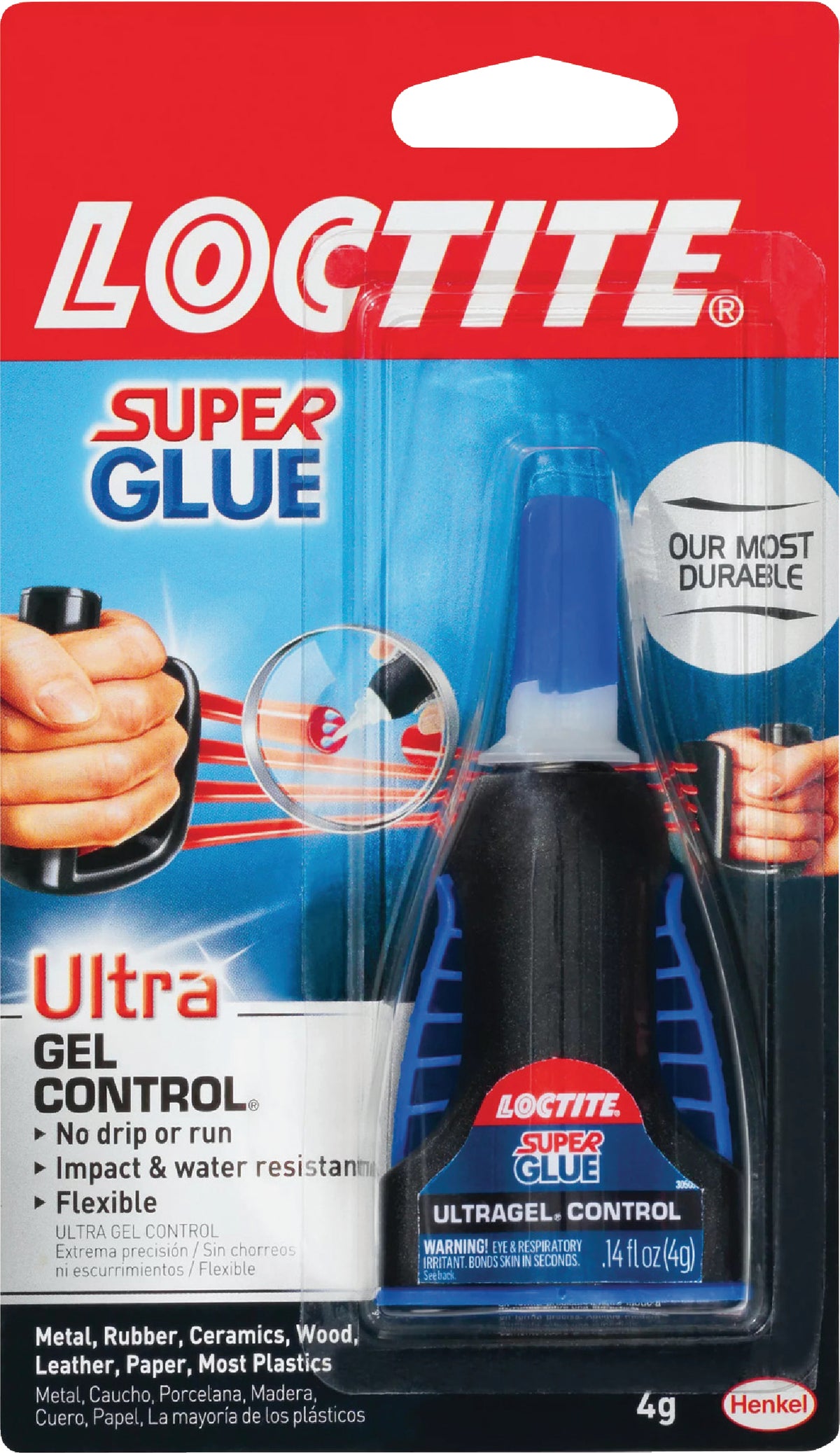 Loctite - Super Glue Power Flex Control, Gel Bottle 4g