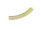 Simpson Strong-Tie Strong-Drive HCKWSV2S Collated Screw, #9 Thread, 2 in L, Rimmed Flat Head, Zinc Plated Yellow