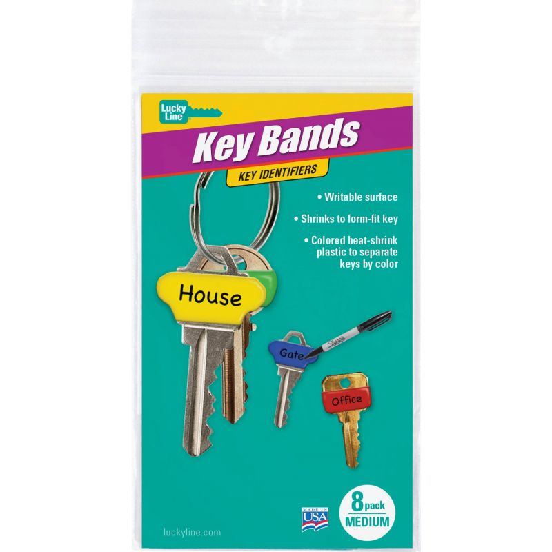 Plastic Key Labels Identifiers, Labels Keys Colors