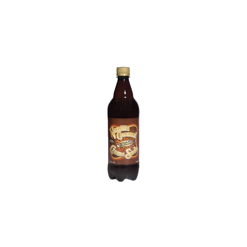 Frostop 512050 Soda, Vanilla Caramel Cream Flavor, 24 oz Bottle