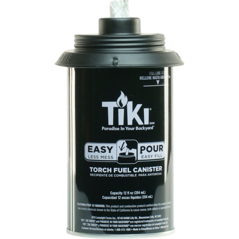 Tiki Easy Pour Torch Fuel Canister 12 Oz.