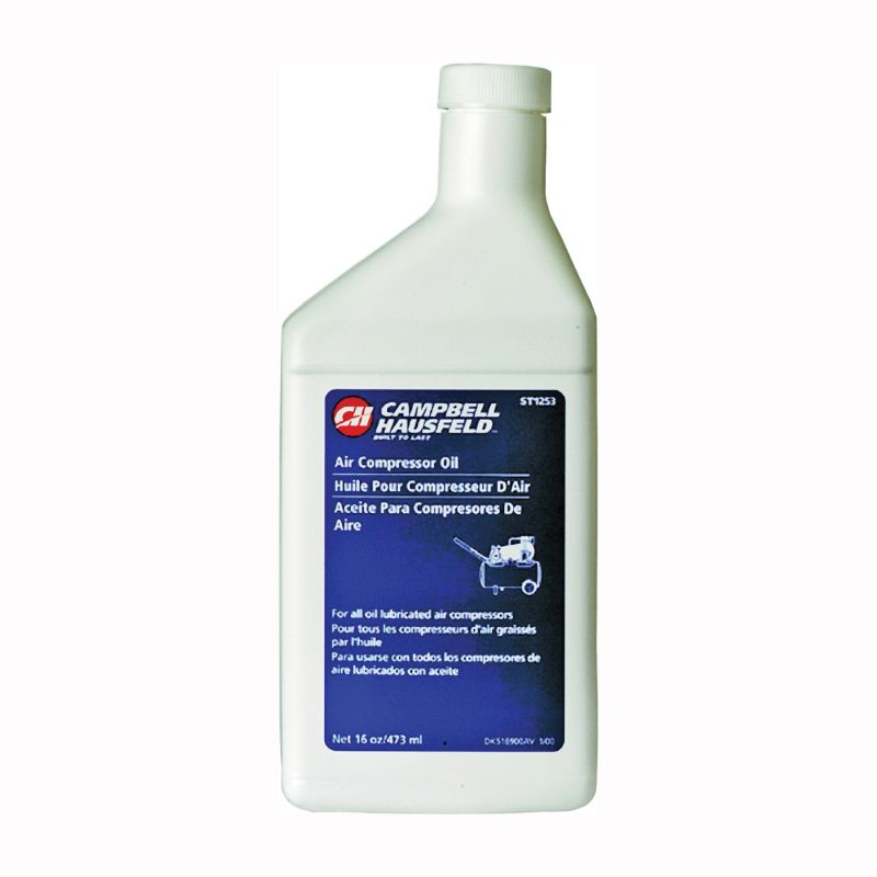 Campbell Hausfeld ST125312AV Air Compressor Tool Oil, 16 oz Bottle