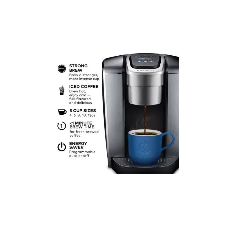 Buy Keurig 5000197492 Coffee Maker, 75 oz, 110 W, Plastic, Silver 75 Oz,  Silver