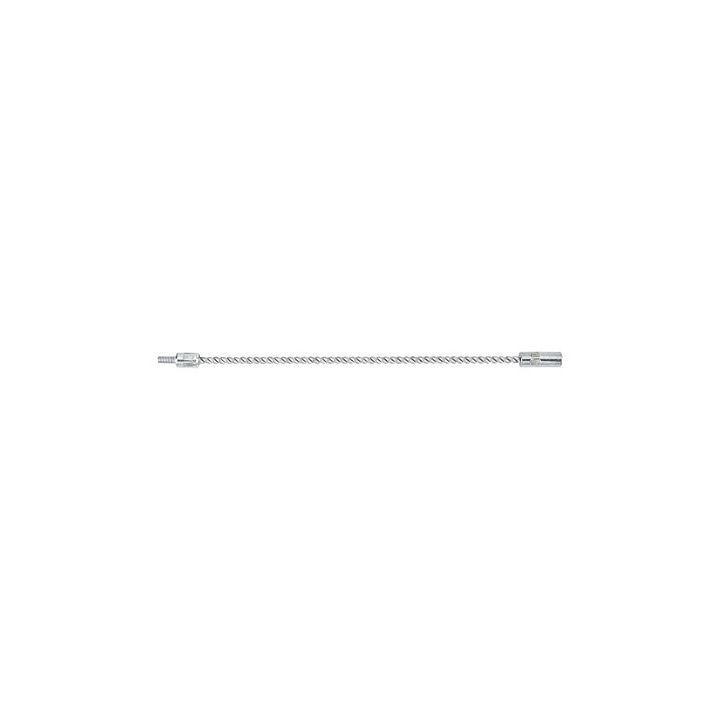 DeWALT 08275-PWR Wire Brush, 7 in L Brush, Stainless Steel Bristle, 0.709 in L Trim, Steel Handle