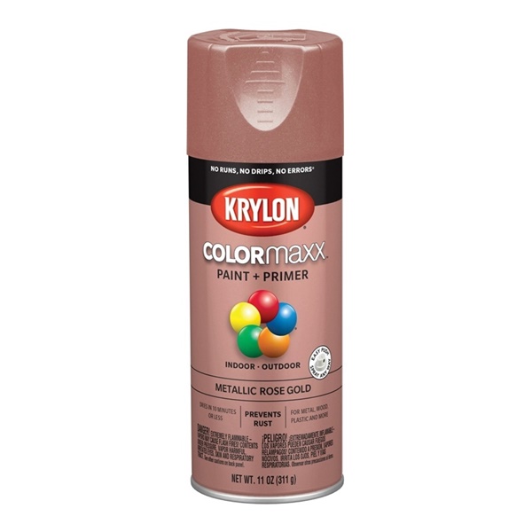 Krylon Spray Paint Decorator Enamel Chrome Aluminum 12oz - Warren Pipe and  Supply