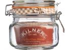 Kilner Square Clip Top Glass Storage Jar 17 Oz. (Pack of 12)