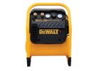 DeWALT DWFP55130 Portable Electric Air Compressor, Tool Only, 2.5 gal Tank, 1.1 hp, 120 V, 200 psi Pressure, 1 -Stage 2.5 Gal