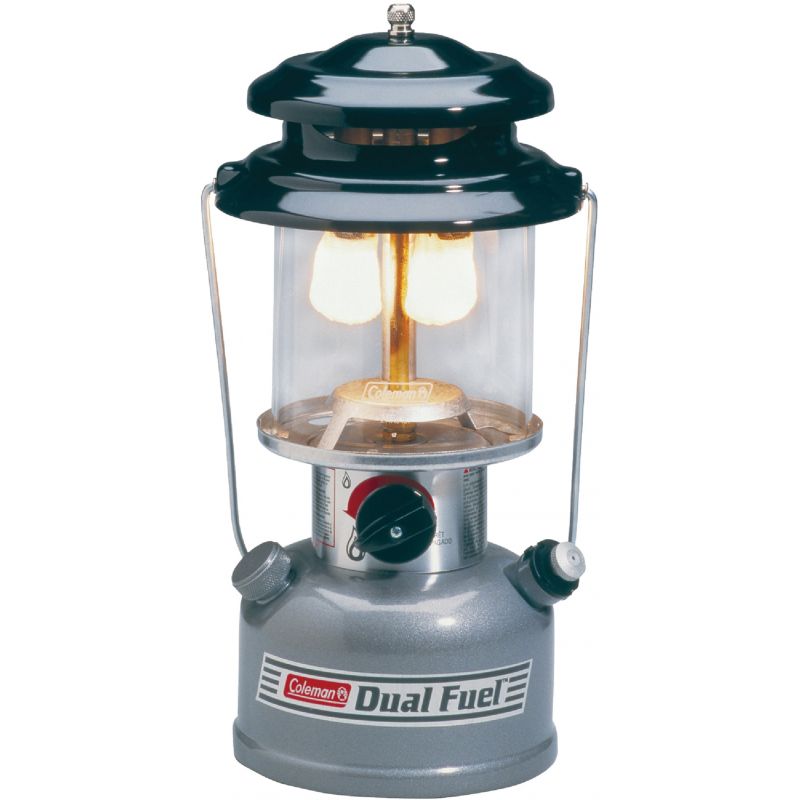 Coleman Dual Liquid Fuel Lantern 1.26 Pt., Gray