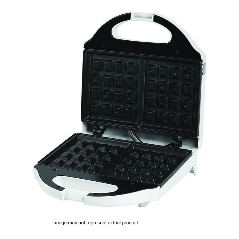 Buy Salton WM1075BK Belgian Style Waffle Maker, 2-Waffle, 760 W, Black Black