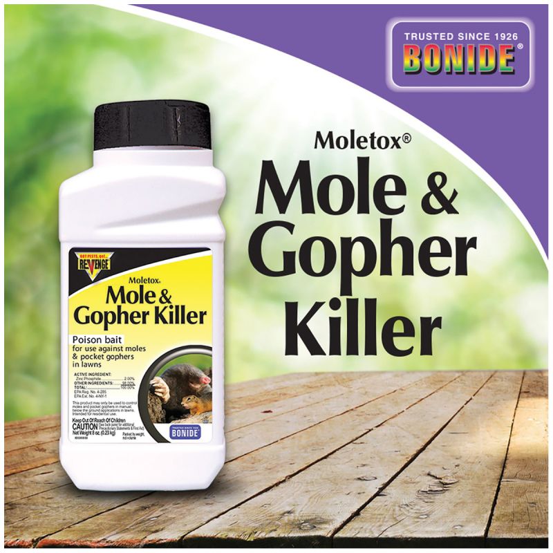 Bonide Moletox 697 Mole and Gopher Killer Black/Gray