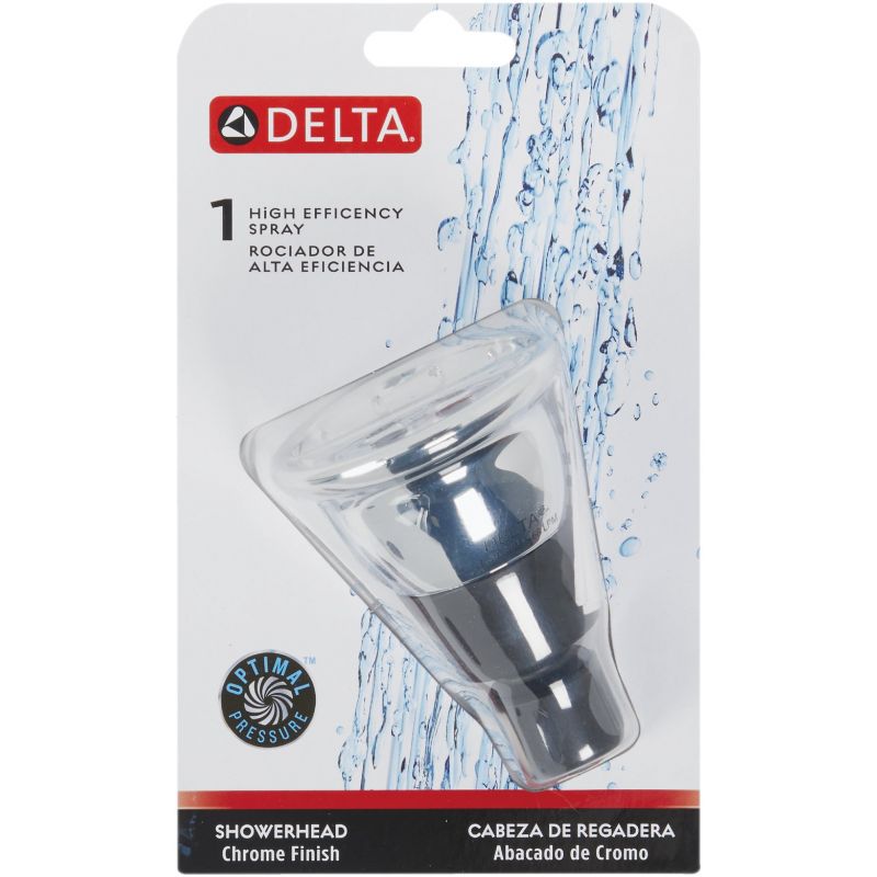 Delta 1-Spray Water Amplifying Fixed Showerhead