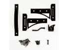 National Hardware N109-314 Cottage Gate Suite Kit, Black, 1-Piece Black