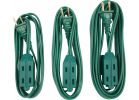 Do it 16/2 3-Pack Extension Cord Set Green, General Purpose, 13A