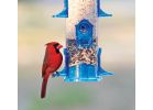 Stokes Select Jumbo Seed Tube Bird Feeder 3.2 Lb., Blue