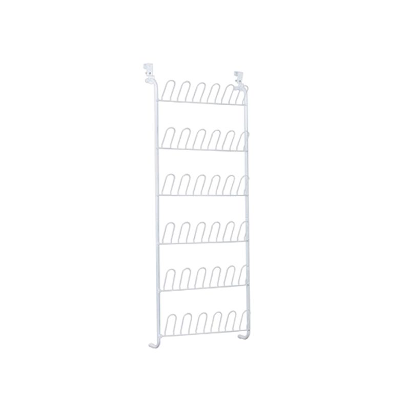 ClosetMaid 804000 Shoe Rack, 22-5/8 in W, 5 in H, Steel, White White