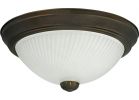 Home Impressions 11 In. Flush Mount Ceiling Light Fixture 2-Pack 11 In. W. X 4-3/4 In. H.