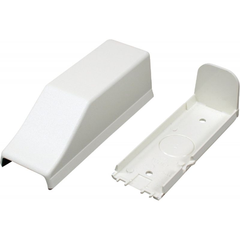 Wiremold CordMate Plastic Conduit Connector White