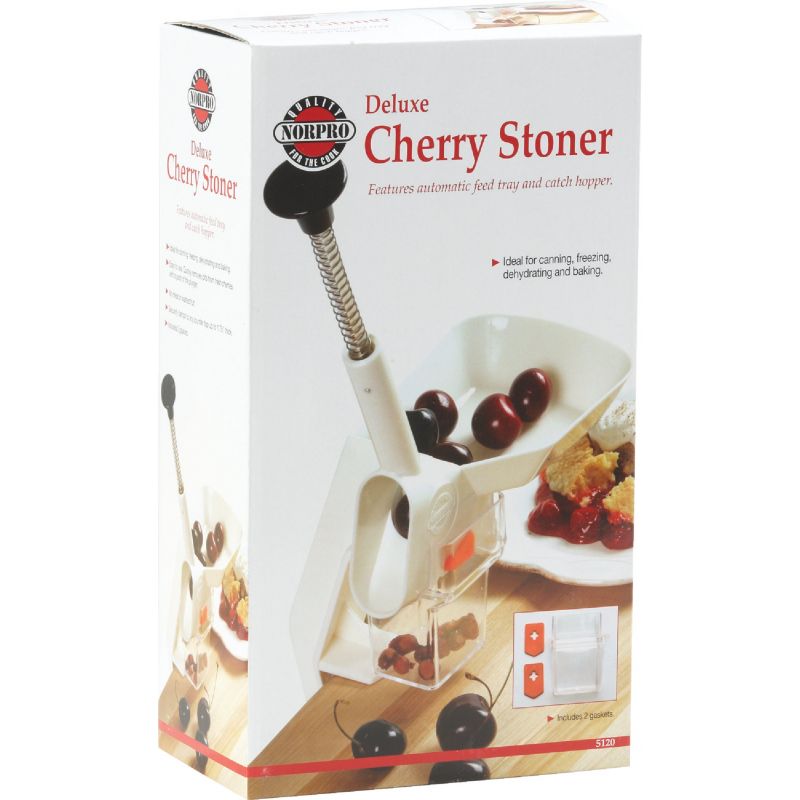 Norpro Cherry Stoner/Pitter White